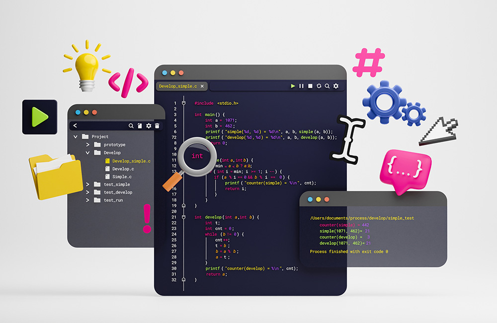 Développement informatique illustré